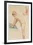 Study of a Boy and a Foot, 1888-Paul Gauguin-Framed Giclee Print