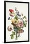 Study of a Bunch of Flowers, 1817-Antoine Berjon-Framed Giclee Print