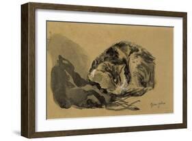 Study of a Cat, 1905-08-Gwen John-Framed Giclee Print