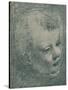 'Study of a Child's Head', 1482-1483, (1932)-Leonardo Da Vinci-Stretched Canvas