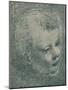 'Study of a Child's Head', 1482-1483, (1932)-Leonardo Da Vinci-Mounted Giclee Print