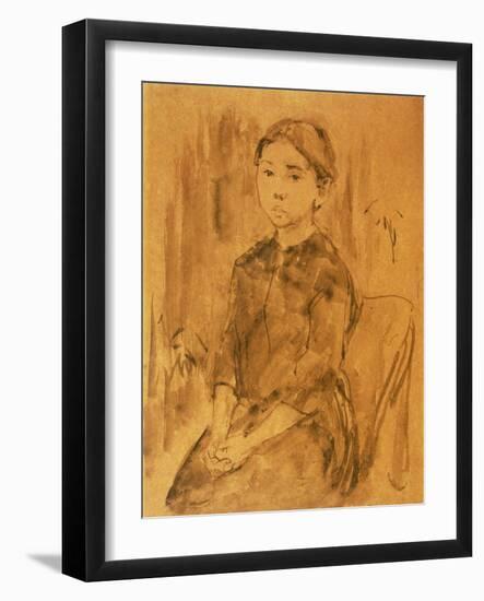 Study of a Child-Gwen John-Framed Giclee Print