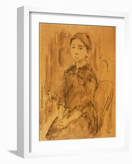 Study of a Child-Gwen John-Framed Giclee Print