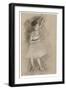 Study of a Dancer, 1873-1874-Edgar Degas-Framed Giclee Print