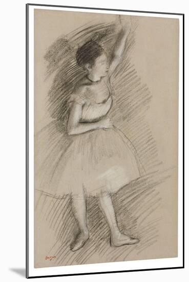 Study of a Dancer, 1873-1874-Edgar Degas-Mounted Giclee Print