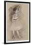 Study of a Dancer, 1873-1874-Edgar Degas-Framed Giclee Print