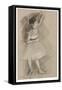 Study of a Dancer, 1873-1874-Edgar Degas-Framed Stretched Canvas