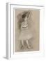 Study of a Dancer, 1873-1874-Edgar Degas-Framed Premium Giclee Print