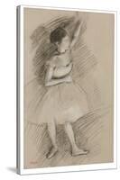 Study of a Dancer, 1873-1874-Edgar Degas-Stretched Canvas