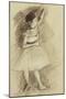 Study of a Dancer; Etude De Danseuse, 1873-1874-Edgar Degas-Mounted Giclee Print