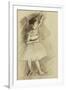 Study of a Dancer; Etude De Danseuse, 1873-1874-Edgar Degas-Framed Giclee Print