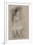 Study of a Dancer; Etude De Danseuse, 1873-1874-Edgar Degas-Framed Giclee Print