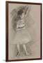 Study of a Dancer; Etude De Danseuse, 1873-1874-Edgar Degas-Framed Giclee Print