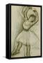 Study of a Dancer-Edgar Degas-Framed Stretched Canvas