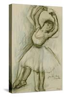 Study of a Dancer-Edgar Degas-Stretched Canvas