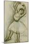 Study of a Dancer-Edgar Degas-Mounted Giclee Print