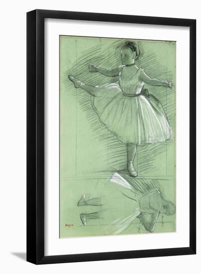 Study of a Dancer-Edgar Degas-Framed Giclee Print