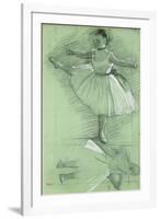 Study of a Dancer-Edgar Degas-Framed Giclee Print