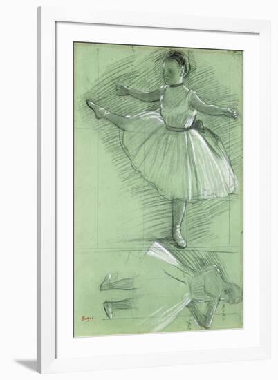 Study of a Dancer-Edgar Degas-Framed Giclee Print