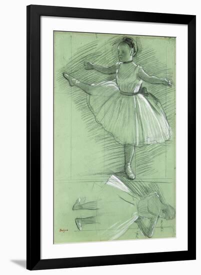 Study of a Dancer-Edgar Degas-Framed Giclee Print