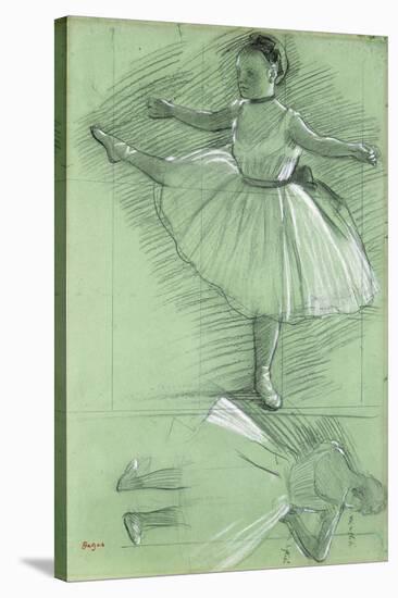 Study of a Dancer-Edgar Degas-Stretched Canvas