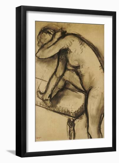 Study of a Dancer-Edgar Degas-Framed Giclee Print