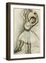 Study of a Dancer-Edgar Degas-Framed Giclee Print