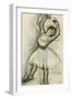 Study of a Dancer-Edgar Degas-Framed Giclee Print