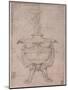 Study of a Decorative Urn-Michelangelo Buonarroti-Mounted Giclee Print
