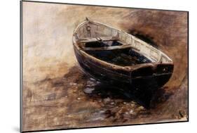 Study of a Dinghy, 1901-Charles Napier Hemy-Mounted Giclee Print