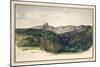 Study of a Distant Range of Mountains, 1860-William Dyce-Mounted Giclee Print