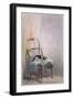 Study of a Dog on a Chair-William Henry Hunt-Framed Giclee Print