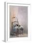 Study of a Dog on a Chair-William Henry Hunt-Framed Giclee Print