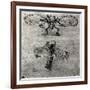 Study of a Dragonfly-Leonardo da Vinci-Framed Giclee Print