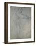 Study of a Draped Male Figure-Annibale Carracci-Framed Giclee Print