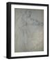 Study of a Draped Male Figure-Annibale Carracci-Framed Giclee Print