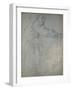 Study of a Draped Male Figure-Annibale Carracci-Framed Giclee Print