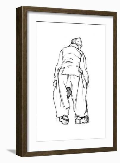 Study of a Dutch Boatman, 1898-Nico Jungmann-Framed Giclee Print