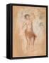 Study of a Faun Woman Dancing for 'Oedipus Rex', C. 1900-Pierre-Auguste Renoir-Framed Stretched Canvas