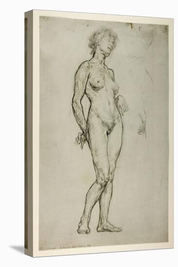 Study of a Female Figure, 1898-Sir William Orpen-Stretched Canvas
