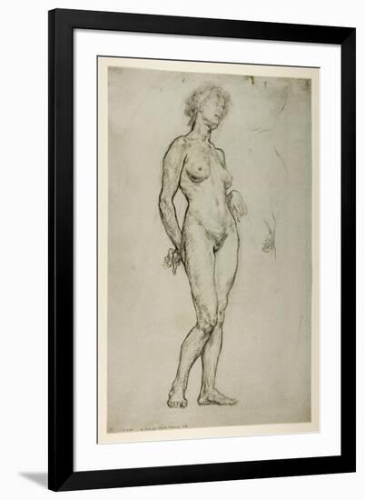 Study of a Female Figure, 1898-Sir William Orpen-Framed Giclee Print