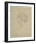 Study of a Female Head, 1852-55-Frederic Leighton-Framed Giclee Print