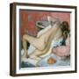 Study of a Female Nude, about 1896-Edgar Degas-Framed Giclee Print