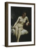 Study of a Female Nude, c.1872-Henri Fantin-Latour-Framed Giclee Print