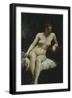 Study of a Female Nude, c.1872-Henri Fantin-Latour-Framed Giclee Print