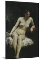 Study of a Female Nude, c.1872-Henri Fantin-Latour-Mounted Giclee Print