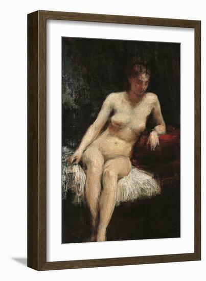 Study of a Female Nude-Henri Fantin-Latour-Framed Giclee Print