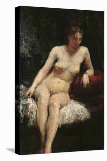 Study of a Female Nude-Henri Fantin-Latour-Stretched Canvas