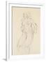 Study of a Female Nude-Eric Gill-Framed Giclee Print