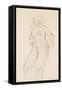 Study of a Female Nude-Eric Gill-Framed Stretched Canvas